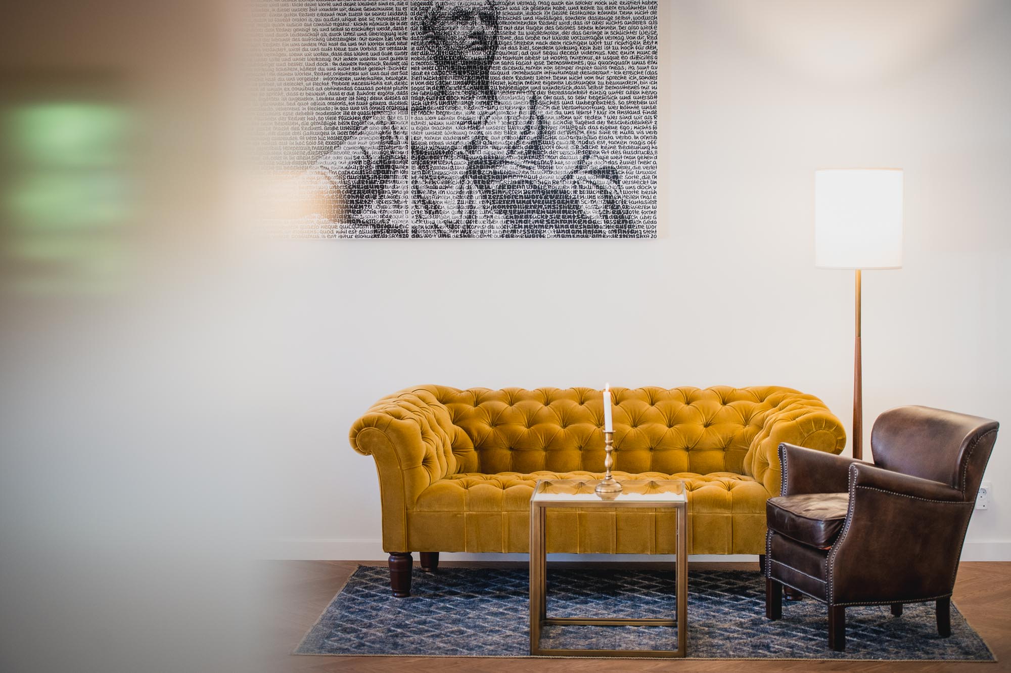 Seminarhaus Lichtung an der Pegnitz Foyer Couch