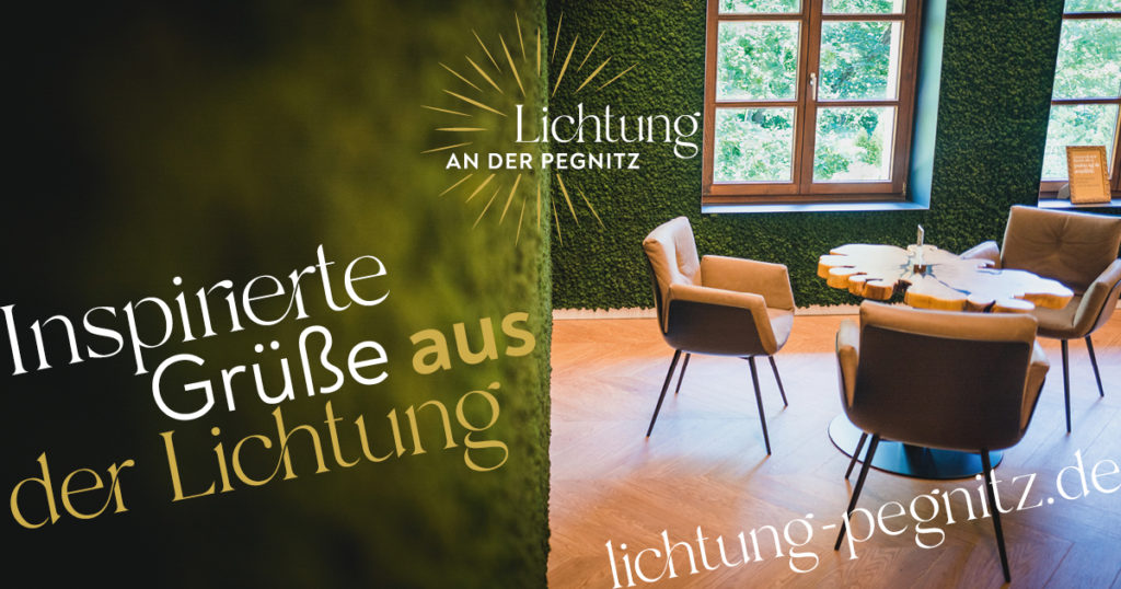Post für Dich aus dem Seminarhaus Lichtung an der Pegnitz bei Nürnberg