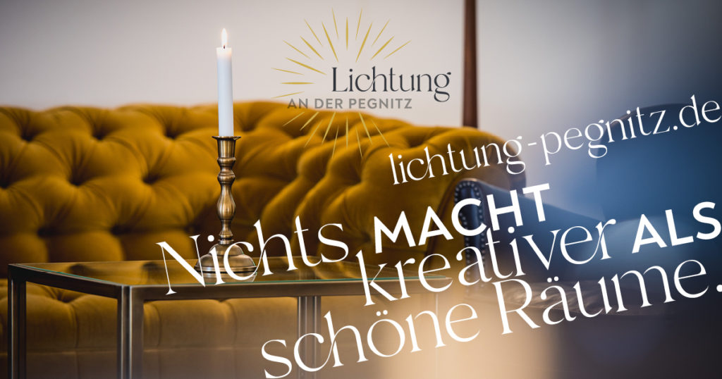 Nichts macht kreativer als schöne Räume
